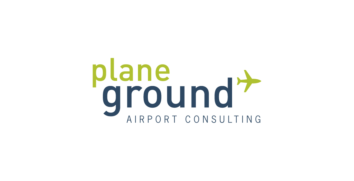 Gestaltung des Firmenlogos - plane ground
